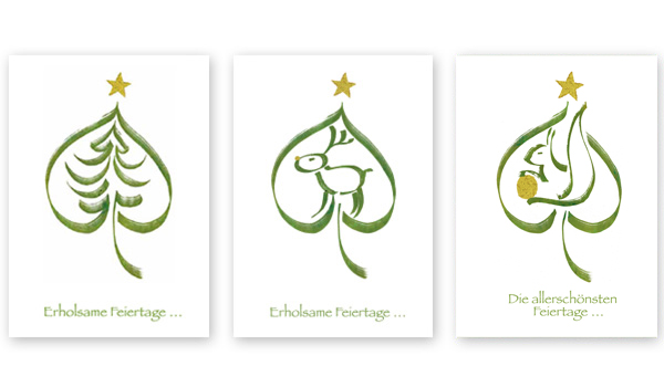 Weihnachtsgrüße passend zum Corporate&nbsp;Design